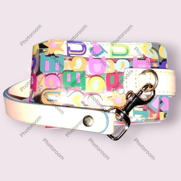 (NWT) Vintage DOONEY & BOURKE® "Doodle" Medium PU Case - White - Picture 2 of 6